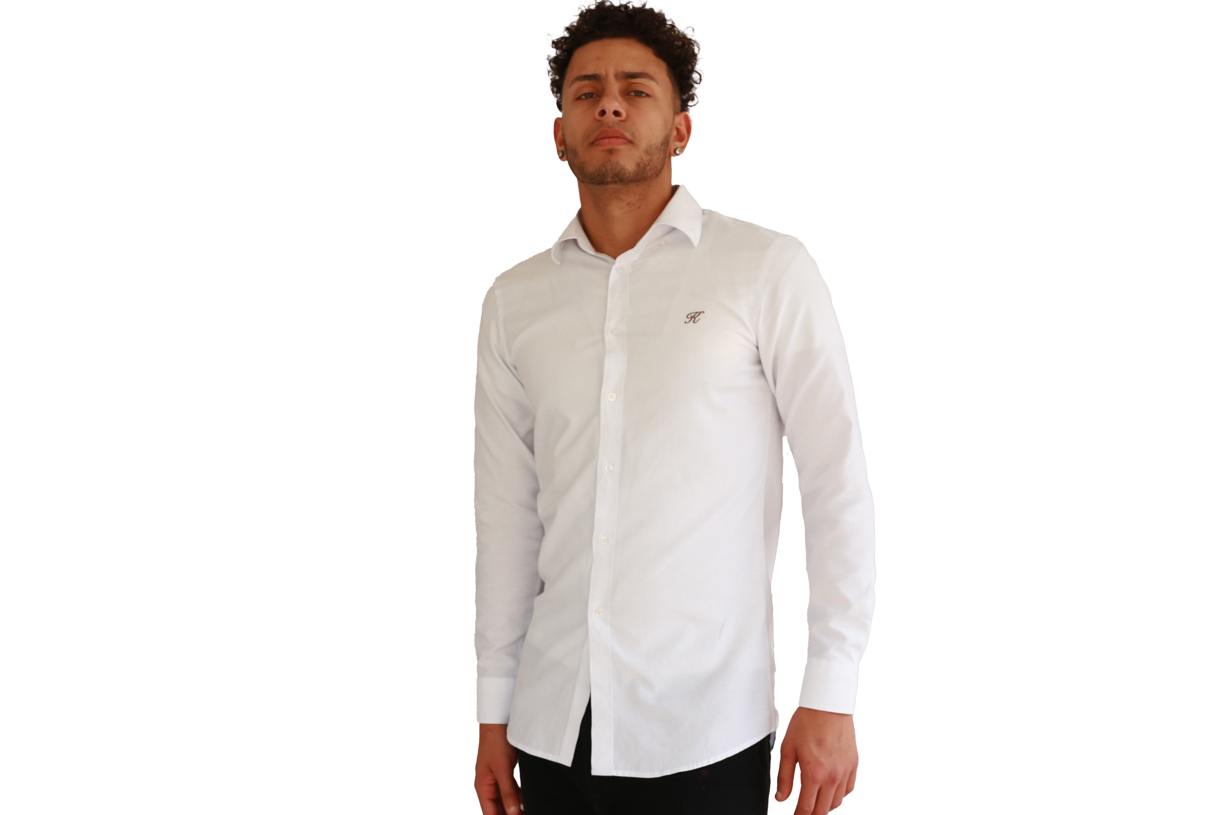 Slim Fit Oxford Button Down Shirt